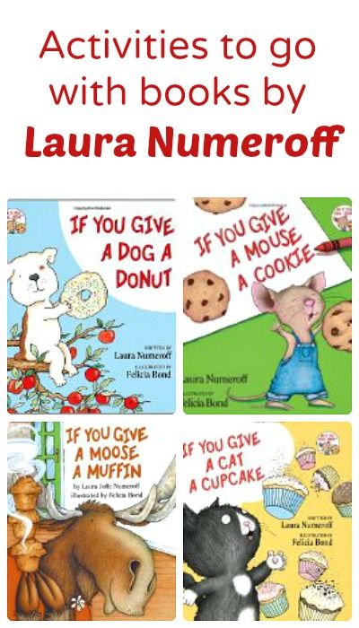 Activities to go with books by Laura Numeroff...ides for If You Give a Mouse a Cookie, If You Give a Moose a Muffin, If You Give a Dog a Don... Storytime Theme Ideas, If You Give A Pig A Pancake Craft, If You Give A Mouse A Cookie Craft, If You Give A Mouse A Cookie Classroom Theme, Mouse A Cookie Activities, If You Give A Moose A Muffin Activities, If You Give A Cat A Cupcake Activities, If You Give A Mouse A Cookie Activities, If You Give A Moose A Muffin