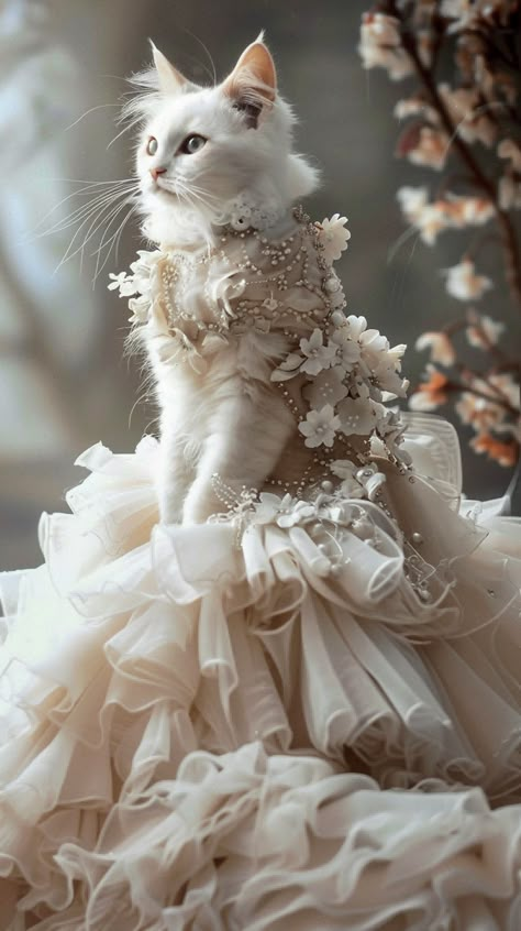 Princess Wedding Dress For Cat Check more at https://www.yopacat.com/product/princess-wedding-dress-for-cat/ Memes Birthday Funny, Cat Draw, Cat Dress, Cat Hiding, Cat Hacks, Birthday Funny, Most Beautiful Animals, Princess Wedding Dress, Cat Fashion