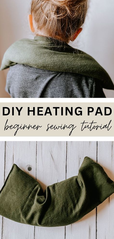 Bean Heating Pad, Homemade Heating Pad Easy, Rice Bag Sewing Pattern, Homemade Rice Heating Pads, Diy Heating Pad Microwavable No Sew, Homemade Heat Pack, Flaxseed Heating Pad Diy, Homemade Rice Bags Heating Pads, Diy Rice Bags Heating Pads