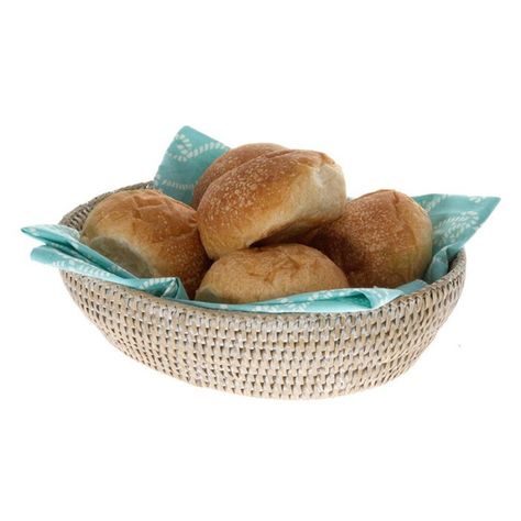 KOUBOO La Jolla Hand-woven Rattan Bread Bowl | Hayneedle French Baguette, Bread Bowl, Woven Baskets Storage, Bread Bowls, Hand Woven Baskets, Honey Brown, Breadsticks, Bread Basket, Rattan Basket