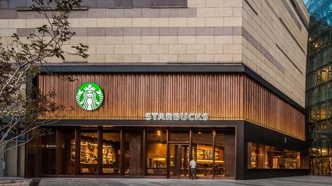 Visit | Starbucks Reserve Starbucks Interior, Starbucks Shop, Restaurant Facade, Restaurant Exterior Design, Starbucks Design, Retail Facade, Starbucks Store, Restaurant Exterior, Shop Facade