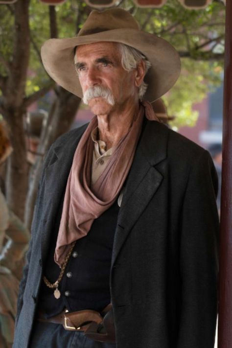 Wild West Outfits, Old West Photos, Yellowstone Series, Cowboy Action Shooting, Flat Top Haircut, Western Hero, Old Western, Cowboy Pictures, Sam Elliott