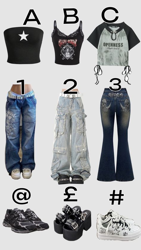 pick ur y2k fit!! Y2k Picture Day Outfits, Y2k Fits 2000s Real, Y2k Outfits Girl, Y2k Fashion Girl, Real Y2k Outfits, Y2k Outfits Inspiration, Vintage Y2k Outfits, Fits Y2k, Y2k Outfits Aesthetic