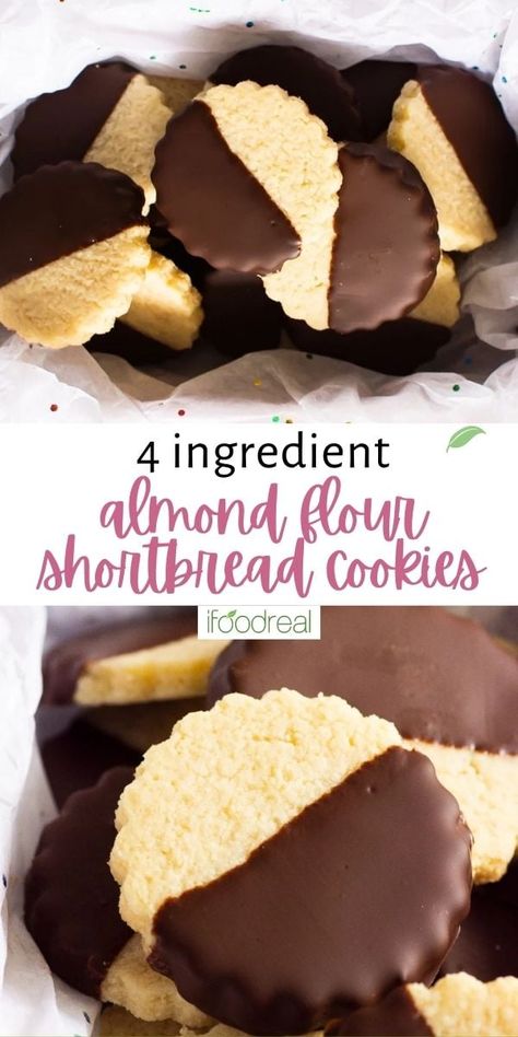 Almond Flour Shortbread Cookies, Almond Flour Shortbread, Almond Flour Desserts, Gluten Free Shortbread Cookies, Almond Flour Recipes Cookies, Gf Treats, Flourless Desserts, Healthy Christmas Cookies, Gluten Free Shortbread