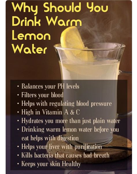 Drink Lemon Water, Drinking Warm Lemon Water, Hot Lemon Water, Resep Smoothie, Warm Lemon Water, Lemon Water Benefits, Resep Diet, Makanan Diet, God Mat