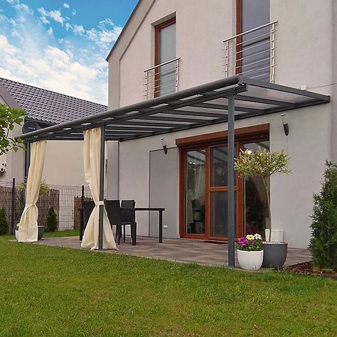 Aluminum Patio Covers, Polycarbonate Roof Panels, Grey Patio, Wooden Trellis, Modern Pergola, Door Awnings, Patio Cover, Garden Furniture Covers, Roof Covering