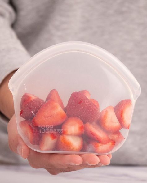 Pack the freshness, leave the waste behind – Hugger Bags make healthy snacking on the go effortless! 🍓 #foodhuggers #loveyourleftovers #sustainableswap #plasticwrapalternative #reusables #ecofriendlykitchentools #zerowastekitchen #foodwasteathome #bcorpcertified #womenowned #shopsmall #reuseablebags #StrawberryLove #huggerbags Food Huggers, Paper Candle, Measuring Cups & Spoons, Healthy Snacking, Zero Waste Kitchen, Eco Friendly Kitchen, Grilling Tools, Feeding Kids, Cookware Sets