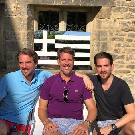 Royal Family on Instagram: “The Royal Greek Brothers (l to r): Nikolaos, Pavlos, and Philippos. . . . . #royalwedding #greekroyalfamily #greekroyals…” Prince Pavlos Of Greece, Pavlos Of Greece, Prince Paul, Royal Family History, Royal Family Of Greece, Marie Chantal Of Greece, Royalty Crown, Greek Royalty, Marble Mirror