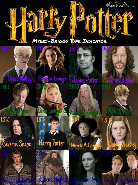 @lexirosemetts on Instagram #myersbriggs #personalities #harrypotter Intj Characters Harry Potter, Myers Briggs Harry Potter, Houses In Harry Potter, Slytherin Personality Traits, Mbti Hogwarts, Mbti As Harry Potter Houses, Personality Characters, Personalidad Infj, Rubeus Hagrid