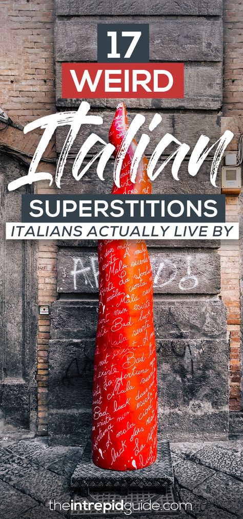 17 Weird Italian Superstitions Italians ACTUALLY Live By - The Intrepid Guide All Things Italian, Italian Superstitions, Italian Phrases For Travelers, Italian Witchcraft, Polyglot Tips, Italian Expressions, French Pins, Teaching Italian, Best Language Learning Apps