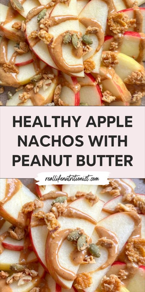 These peanut butter apple nachos are the perfect snack idea! This apple nachos recipe is quick and fun and healthy, offering a crisp bite that’s both tasty and healthy. It’s also great for healthy apple desserts. Try this for the best apple nachos experience! Apple Nachos Healthy, Apple Nachos Recipe, Sweet Snacks Easy, Healthy Apple Desserts, Peanut Butter Apple, High Fiber Snacks, Apple Nachos, Healthy Homemade Snacks, Apple And Peanut Butter