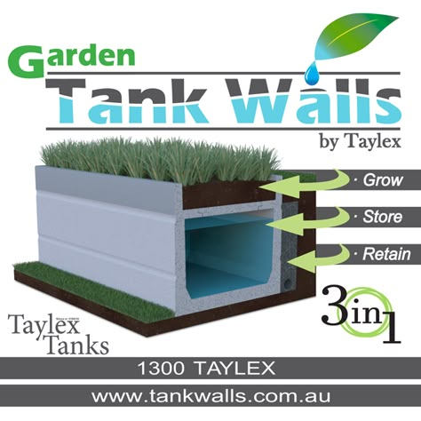 Water Tanks Storage, Water Tanks Ideas, Rainwater Tank, Collect Rain Water, Rain Water Harvesting Architecture, Rainwater Garden, Water Tank Ideas, Water Harvesting, Water Tank Ideas Home