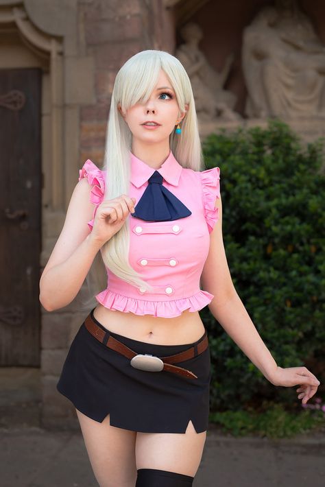 Elizabeth From Seven Deadly Sins, Seven Deadly Sins Cosplay, Elizabeth Cosplay, Cosplay Instagram, Princesa Elizabeth, Elizabeth Seven Deadly Sins, Diy Cosplay, Cute Group Halloween Costumes, Elizabeth Liones