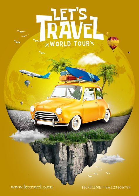 Travel to World Road trip Big set of famous landmarks the world poster#pikbest#Templates Travel Campaign Design, Travel Packages Poster, Tourism Poster Design Graphics, Trip Poster Design, Road Trip Poster, Trip Poster, Travel Advertising Design, 1 Day Trip, Landmark Poster