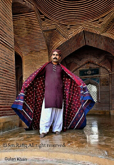 Young Sindhi boy with traditional Sindhi Ajrak in Shah Jahan Mosque Thatta Sindh Pakistan Shah Jahan Mosque, Sindhi Ajrak, Shah Jahan, Pakistan, Quick Saves