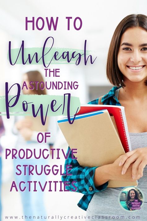 Productive Struggle Activities, Productive Struggle Anchor Chart, Productive Struggle, Building Stamina, Classroom Engagement, Teacher Freebies, 5th Grade Classroom, Creative Class, Review Activities