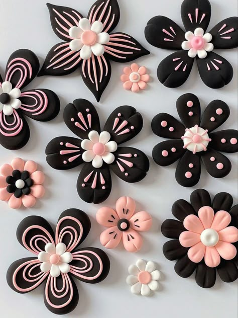 Foam Clay Jewelry, Things To Make With Foam Clay, Cute Foam Clay Ideas, Foam Clay Flowers, Clay Foam Ideas, Foam Clay Art, Foam Clay Ideas, Air Dry Clay Flowers, Air Dry Clay Art