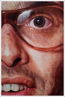 Chuck Close at the Met | Chuck Close, American, born 1940 "M… | Flickr Chuck Close Paintings, Photo Realism, Chuck Close, Hyper Realistic Paintings, Illusion 3d, Painting Reference, Realistic Paintings, Realism Art, Hyperrealism