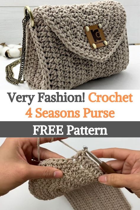 Crochet Bag Insert, Crochet Fall Bag Pattern Free, Crochet Totes And Bags Patterns, Crochet Bags Purses Pattern Free, Winter Crochet Bag, Rafia Bags Crochet Pattern, Crochet Purses And Bags Patterns Free, Crochet Patterns Purse, Macrame Crochet Bag