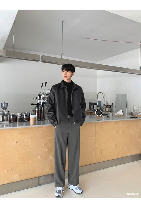 Wide Pants Outfit Men, Wide Pants Outfit, Pants Outfit Men, Boys Outfits, Men Pants, Korea Fashion, Wide Pants, Pants Outfit, Fit Inspo