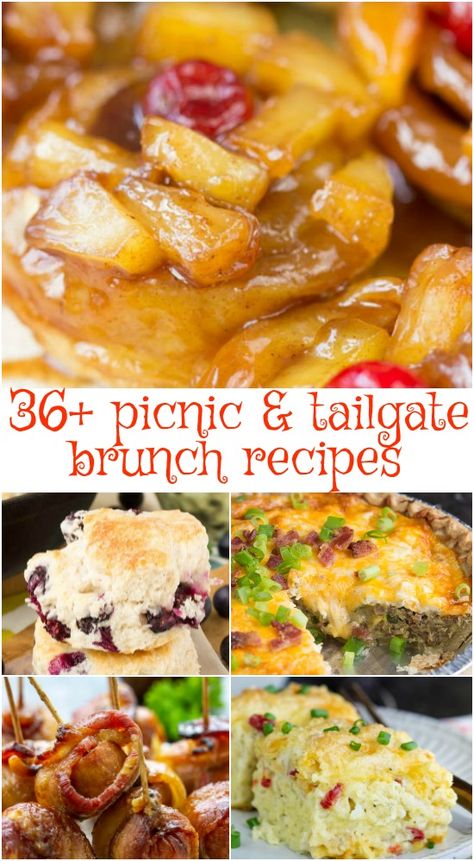 Brunch Tailgate Food Breakfast Ideas, Tailgating Brunch Ideas, Tailgate Brunch Ideas, Potluck Brunch Recipes, Brunch Tailgate Ideas, Tailgating Breakfast Ideas, Morning Tailgate Ideas, Tailgate Brunch Food, Morning Tailgate Food Ideas