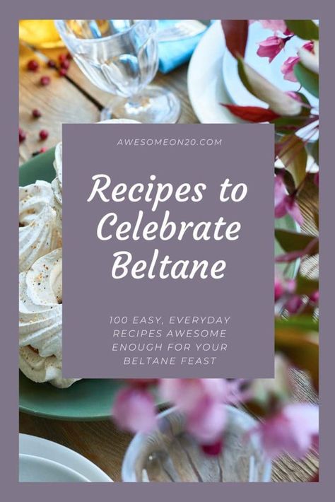 Beltane is a celebration of the height of spring filled with fire and passion. Create a feast to honor that energy with these 100 recipes to celebrate Beltane. Give thanks for the bright half of the year. It's gonna be awesome. #beltane #wheeloftheyear #pagan #witchcraft Celebrate Beltane, Lemon Infused Water, Italian Cream Soda, Whole Wheat Pancakes, Wheat Pancakes, Spinach Curry, Roasting Marshmallows, Spring Vegetables, Pagan Witchcraft