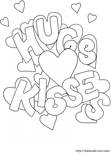 Xoxo Clipart, Valentine Coloring Sheets, Valentines Coloring Pages, Printable Valentines Coloring Pages, Valentines Day Coloring Page, Valentine Coloring Pages, Heart Coloring Pages, Love Coloring Pages, Quote Coloring Pages