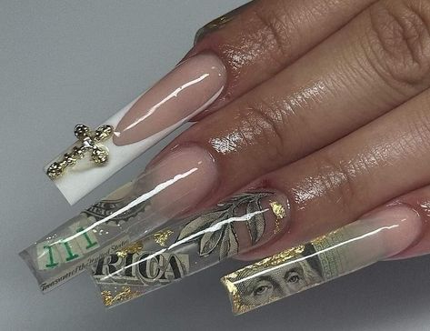 Dollar Nails, 2 Dollar Bill, 100 Dollar Bill, Hard Nails, Dollar Bill, Nails, Quick Saves