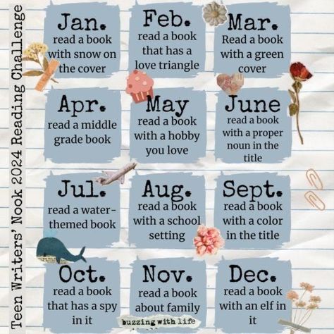 Writers Nook, Reading List Challenge, Book Reading Journal, List Challenges, Book To Read, Middle Grade Books, Book Challenge, Grade Book, Hello Lovely