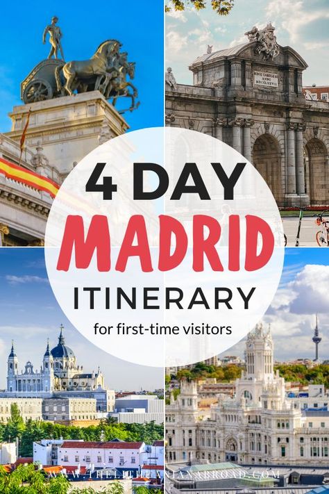 Fashion In Madrid, 4 Days In Spain, Day Trip From Madrid, Madrid 3 Day Itinerary, 4 Days In Madrid, What To See In Madrid, Madrid Day Trips, Madrid Spain Itinerary, Madrid To Do