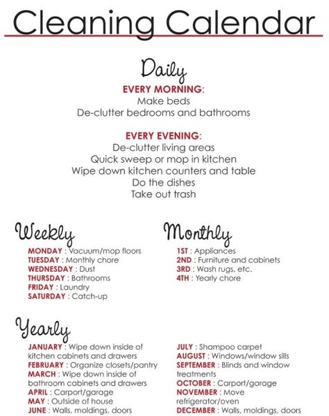 Cleaning Calendar Cleaning Calendar Printable, Cleaning Calendar, House Cleaning Checklist, Weekly Cleaning, Daily Cleaning, Cleaning Checklist, Cleaning Schedule, House Cleaning, Cleaning Routine