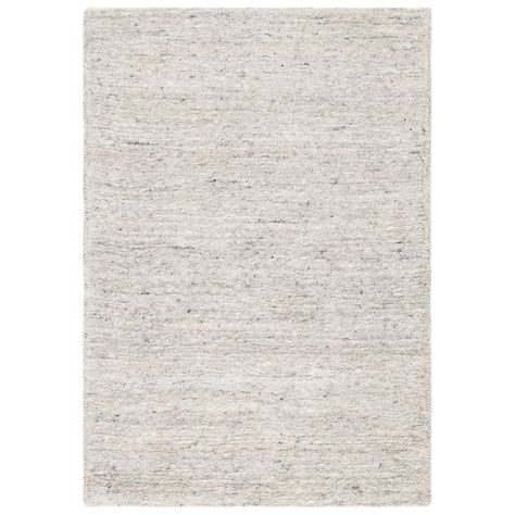 SAFAVIEH Handmade Himalaya Modern & Contemporary Solid Ivory Wool Rug - Bed Bath & Beyond - 27982903 Ivory Palette, Solid Color Area Rugs, Solid Area Rugs, Rug Ivory, Floral Area Rugs, Ivory Rug, Hand Tufted Rugs, Contemporary Area Rugs, Rich Textures