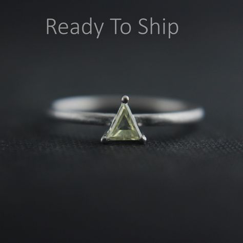 Triangle Diamond Ring, 14k Brushed White Gold, Handcrafted Unique Engagement Ring, Wedding Anniversary Ring, aDiamondGifts, Labor Day Sales Modern Ring Design, Triangle Diamond Ring, Bridal Diamond Ring, Unusual Wedding Rings, Gold Ring Wedding, Handcrafted Engagement Ring, Diamond Promise Ring, Wedding Anniversary Ring, Triangle Diamond