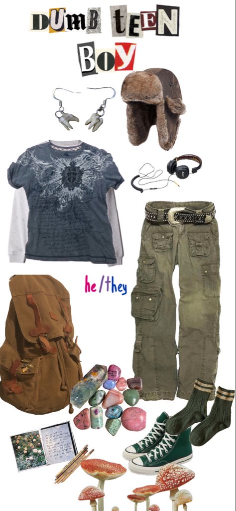 Sally Face Clothes Aesthetic, Ftm Outfits Closet Ideas, Trans Ftm Outfit Ideas, Ftm Aesthetic Outfit, Punk Goblincore, Trans Style Ftm, Ftm Clothing, Ftm Outfits For School, Ftm Outfit Ideas