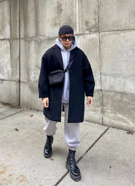 Men Winter Outfits 2022, Winter Street Style 2022 Men, Winter Outfits Men Streetwear 2022, Men Winter Outfits 2023, Men Style 2023 Winter, Men Streetwear Outfits Winter, Mens Fall Outfits 2024, Winter Outfits Men 2023, Winter Streetwear Outfits Men