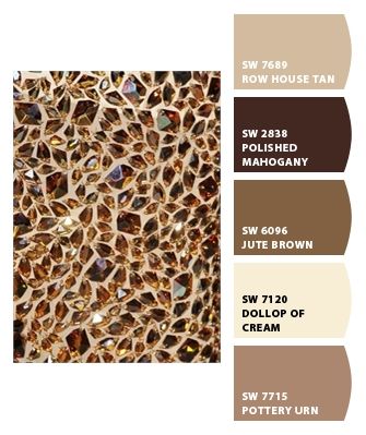 Paint colors from Chip It! by Sherwin-Williams Sherwin Williams Toasty, Paint Color Pallets, Pottery Urn, Sherman Williams, Iced Mocha, Paint Swatches, Neutral Paint, Brown Paint, Oak Barrel