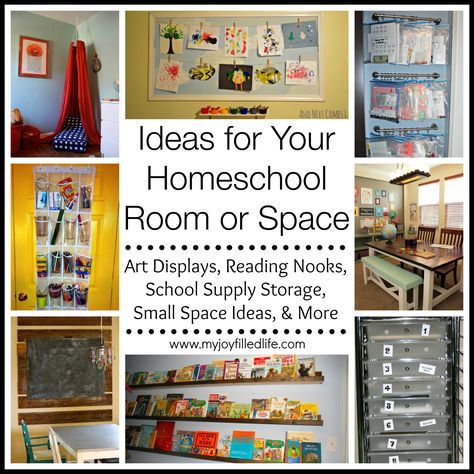 Ideas for Your Homeschool Room or Space Homeschool Organization Ideas, Homeschooling Space, Organization Classroom, Display Bookshelf, Homeschool Room Organization, School Supply Storage, Homeschool Space, Reading Learning, Homeschool Decor