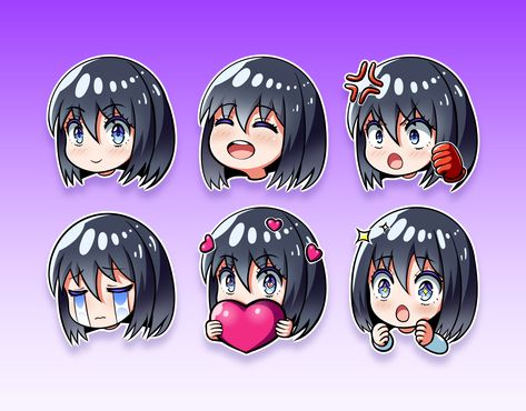 Emotes For Twitch, Twitch Emote Ideas, Cute Twitch Emotes, Emote Ideas, Chibi Illustration, Banner Maker, Emotes Discord, Great Relationship, Create A Banner