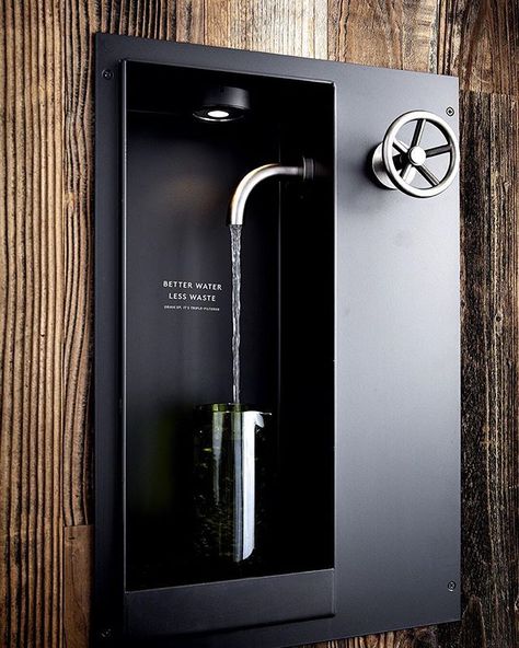 1 Hotels on Instagram: “Better Water. Less Waste. 💧 Our hotels have filtered water in all sinks and taps. That means no need for plastic water bottles when you're…” #tapwater Hydration Station, Rosewood Hotel, Water Station, Wellness Studio, House Essentials, Plastic Water Bottles, Vacuum Forming, Beer Taps, Filtered Water