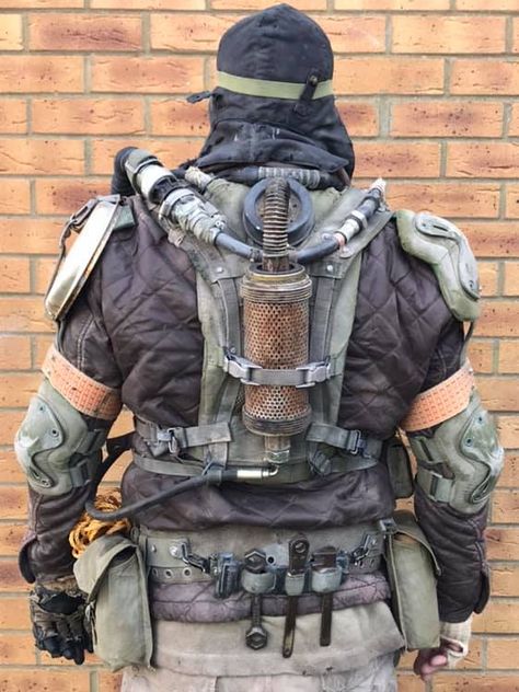 Wasteland Armor, Apocalypse Armor, Post Apocalyptic Clothing, Wasteland Warrior, Apocalypse Gear, Sci Fi Armor, Fallout Cosplay, Apocalypse Character, Post Apocalyptic Costume