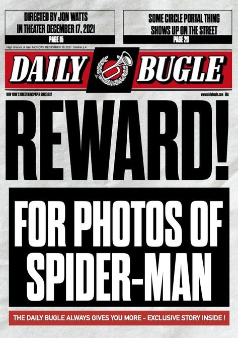 daily bugle spider man news Daily Bugle Newspaper Spiderman, Spider Man Newspaper, Spider Man Wall Decor, Spiderman Newspaper, Daily Bugle Newspaper, Spiderman Posters, Spider Man Print, The Daily Bugle, Spiderman Comic Covers