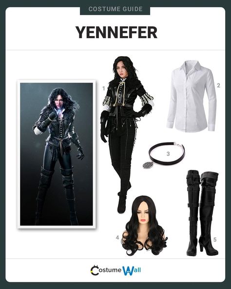 Yennefer Costume, Yennefer Witcher, Witcher Game, Witcher Cosplay, Anya Chalotra, The Sorceress, Got Costumes, The Witcher Game, Costume Guide