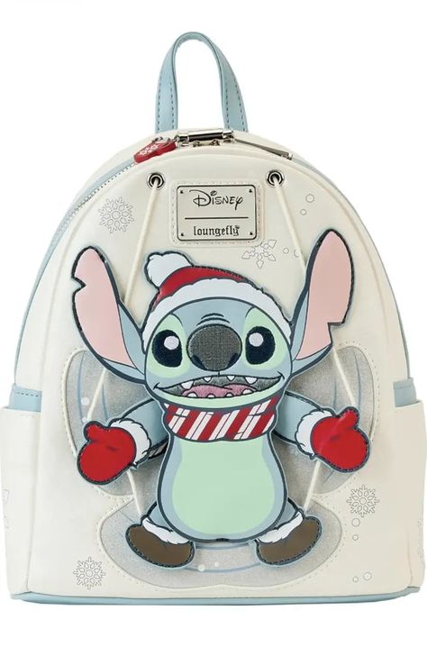 Angel Cosplay, Stitch Backpack, Anime Bag, Lilo Y Stitch, Lilo Et Stitch, Backpack Gift, Mini Mochila, Snow Angel, Loungefly Bag