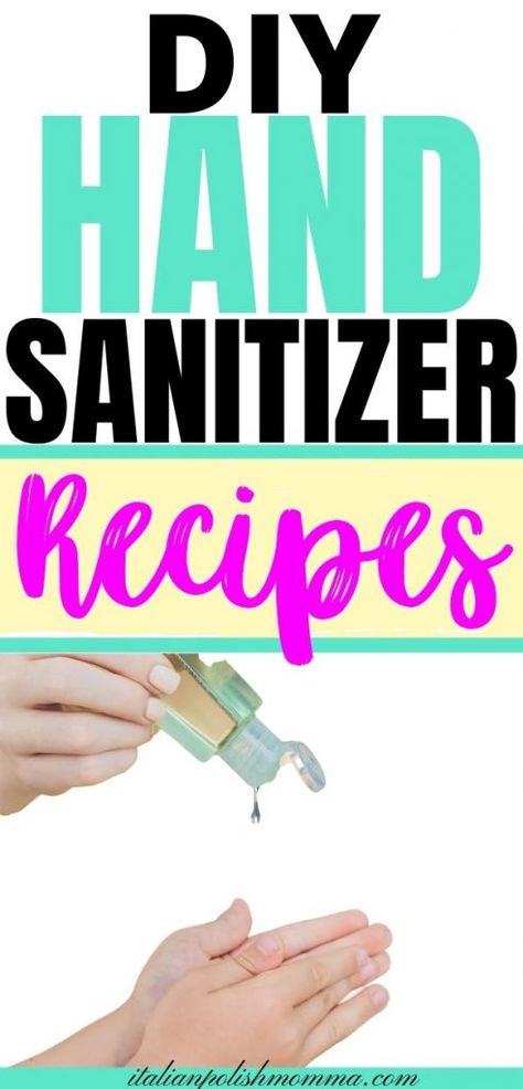 Need a great hand sanitizer recipe that's easy to make? Here are 5 DIY hand sanitizer recipes my family loves! These hand sanitizer recipes are all natural and made with household products you should already have! #handsanitizer #diy #naturalremedies #health #fluremedies #kids #childrenshealth Hand Sanitizer Recipe, Thieves Hand Sanitizer, Homemade Baby Wipes, Essential Oil Brands, Diy Essentials, The Perfect Kitchen, Diy Sprays, Foaming Hand Soap, Diy Essential Oils