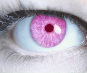 Pink Eye Color Aesthetic, Pink Iris Eye, Pink Eye Aesthetic, Eye Color Ideas, Pink Eye Contacts, Pink Eyes Aesthetic, Glowing Pink Eyes, Pink Eye Color, Rose Eyes