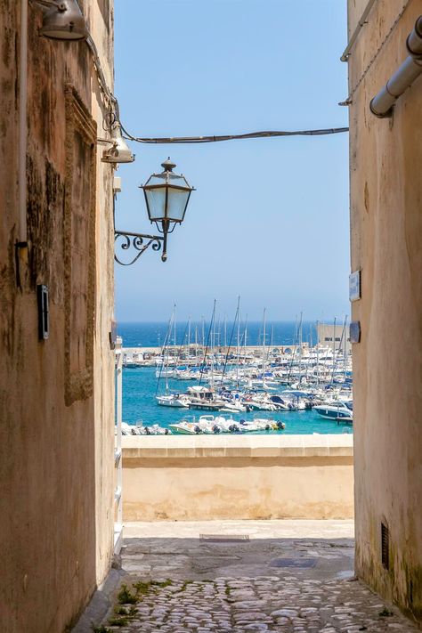 Puglia Italy Beach, Puglia Aesthetic, Greek Town, Mediterranean Aesthetic, Medieval Castles, Mediterranean Lifestyle, Puglia Italy, Ocean Vibes, Europe Summer