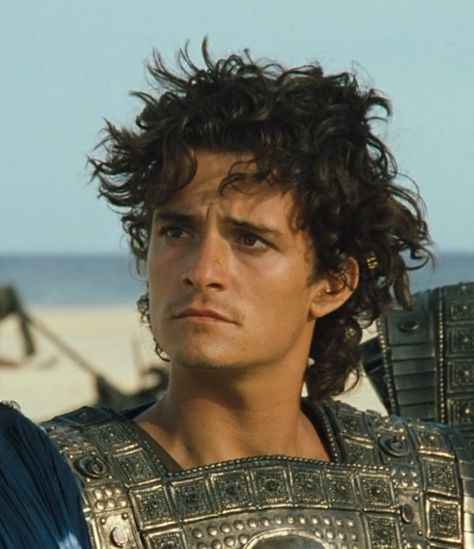 Orlando Bloom Troy, Paris Of Troy, Orlando Bloom Young, Troy Movie, Digital Portrait Art, Orlando Bloom, Legolas, Cara Delevingne, Pirates Of The Caribbean