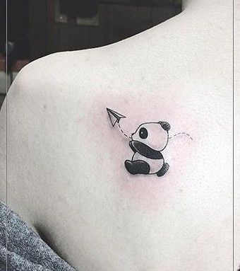 Most Creative Tiny Animal Tattoo Designs For Men And Women Tiny Animal Tattoo, Tattoo Designs, dog cat bird and ribbit Tiny Panda Tattoos For Women, Cute Panda Tattoos For Women, Cartoon Panda Tattoo, 3 Pandas Tattoo, Panda Tattoos Men, Cute Panda Tattoo Design, Cute Tattoo For Men, Panda Small Tattoo, Small Animal Tattoos For Men