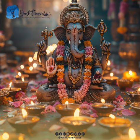 🕉️ Happy Ganesh Chaturthi from Yashithara Groups! 🕉️ As we welcome the remover of obstacles, Lord Ganesha, let’s celebrate new beginnings, wisdom, and prosperity. At Yashithara, the world’s largest digital marketing hub, we’re here to help your business achieve greatness with innovative strategies and expert solutions. Let’s work together to remove the obstacles in your business journey and drive success. 🚀 Why Choose Yashithara? 🌟 10 Years of Experience 🌟 500+ Satisfied Clients 🌟 Comprehe... Ganesh Chaturthi Celebration, Ganesh Chaturthi Greetings, Festivals Of India, Happy Ganesh, Happy Ganesh Chaturthi, Festival Celebration, Innovation Strategy, Media Management, Seo Social Media