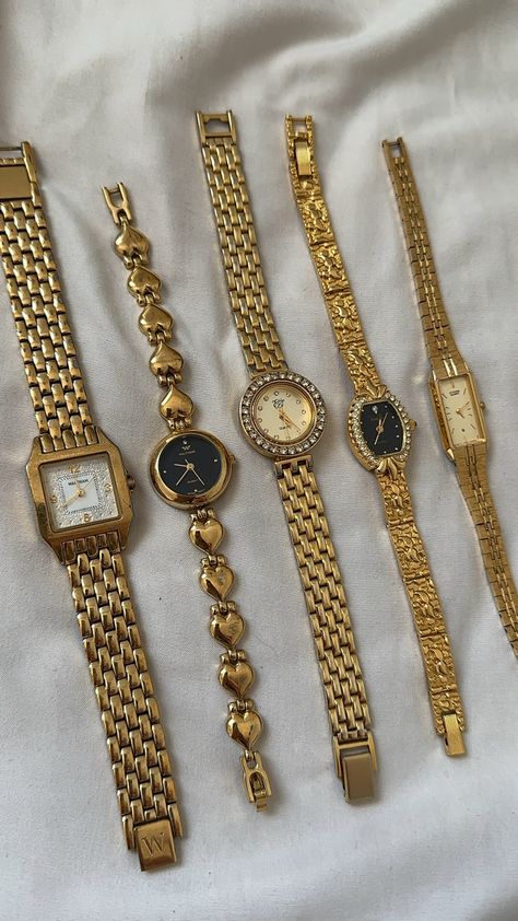 #vintagewatch #vintagestyle #watches #goldjewelry #daintyjewelry #oldmoneystyle #bezelwatch #guccibezelwatch #explorepage #explore #fyp #foryoupage #foryou #peekaboowatch #thekismetreserve #interchangeablenecklace #interchangeablejewelry #vintagegoldwatch #classyjewelry #goldwatch #daintyjewelry #elegantjewelry #oldmoneyaesthetic #cleangirlaesthetic #secondhandfashion #sustainablefashion Dainty Gold Watch Aesthetic, Gold Watch Stack, Gold Dainty Watch, Women’s Watch, Gold Watch Aesthetic, Vintage Gold Watches, Small Gold Watch, Dainty Gold Watch, Gold Vintage Watch